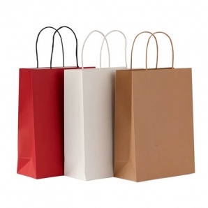 Different size New style personalised paper bags printing