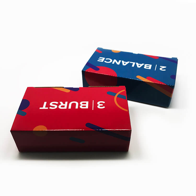 Custom Cosmetic Paper Packaging Color Box