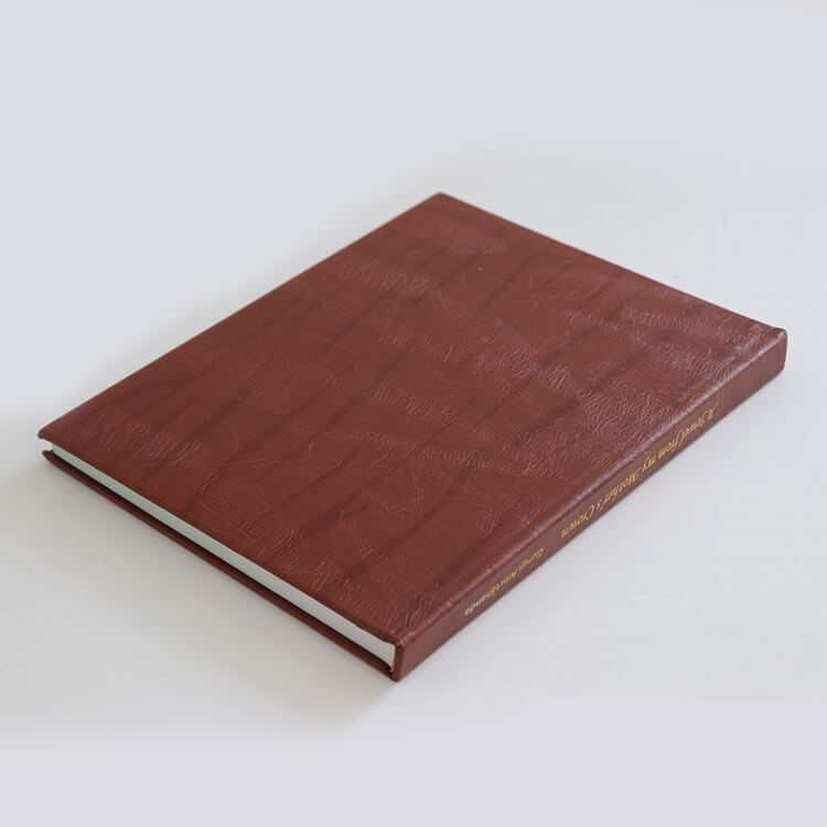 Gold Foil Cover Book - Cheap Leather Book Printing Services 2019