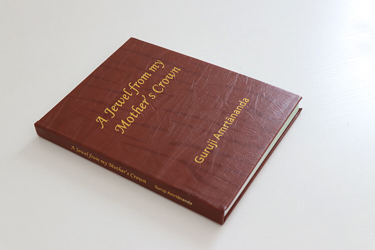 custom Gold Foil Cover Book - Cheap Leather Book Printing Services