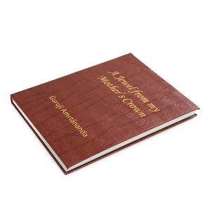 Gold Foil Cover Book - Cheap Leather Book Printing Services
