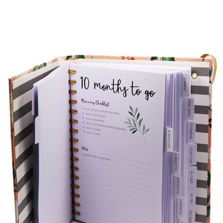 Custom Notebook Bulk - Customized Embossed Notebook Planner 2019 2020