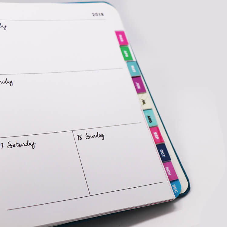Custom Planner Manufacturer - Notebook with Custom Logo 2020 2019