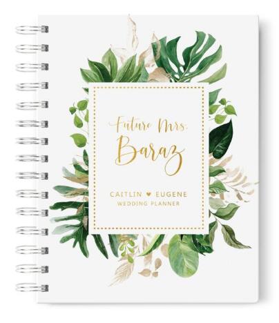 custom wedding planner printing