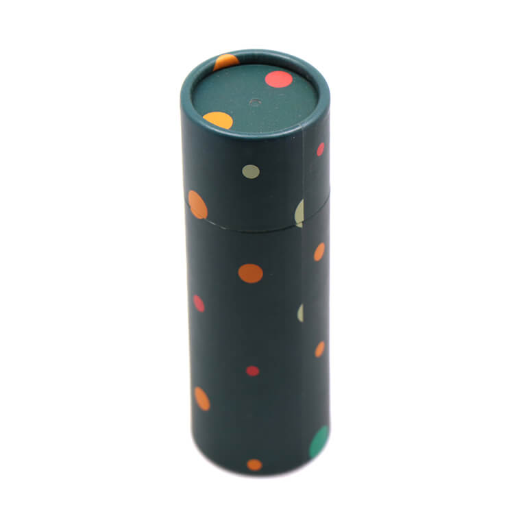 Custom Design Paper Cardboard Round Tube Gift Box Printing