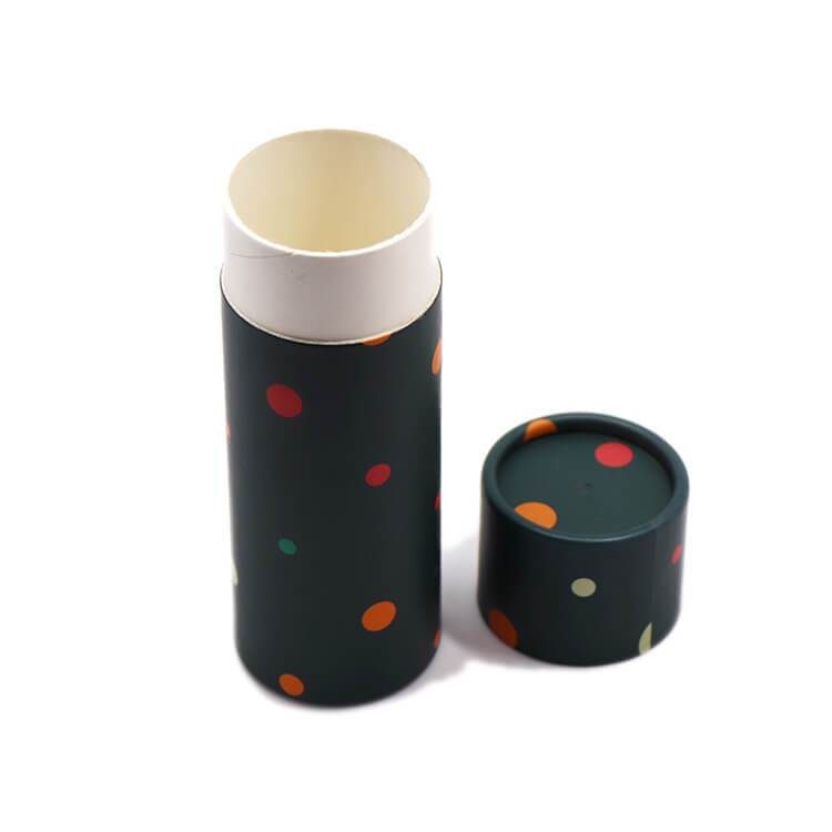 Custom Design Paper Cardboard Round Tube Gift Box Printing 2020