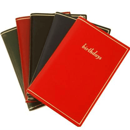 custom leather planner notebook printing china