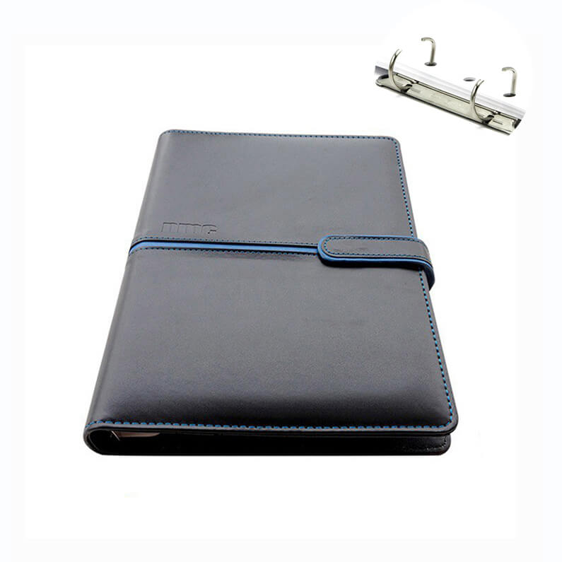 Luxury Leather Bound Journal - Black Leather Executive Journal Notebook