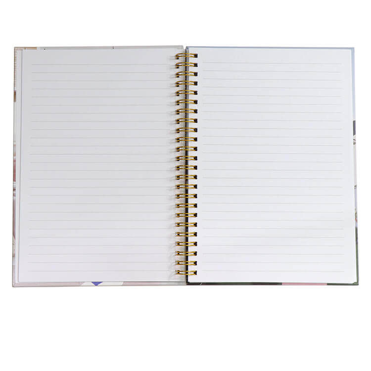 Hardcover Wire-o Binding Mindfulness Motivation Journal Manifestation Journal Inspire Notebook
