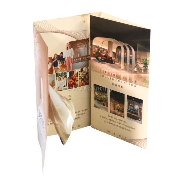 Custom Promotional A4 A5 Fold Flyer Leaflet Brochure Pamphlet