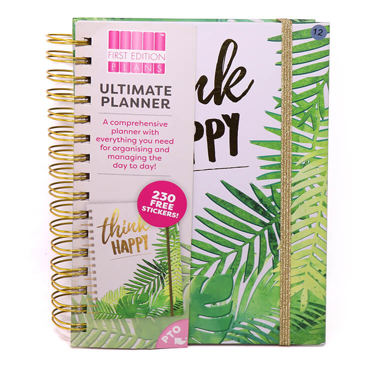 Custom A5 Notebook Printing Happy Planners YO Binding Monthly Weekly Daily Planner