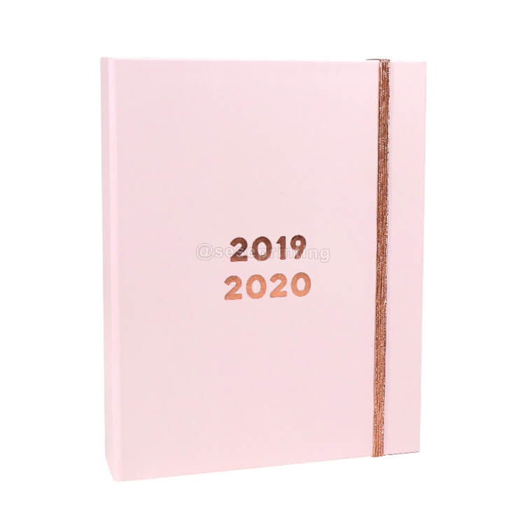 Custom Printing Spiral Notebook Yearly Weekly Daily Planners Organizer