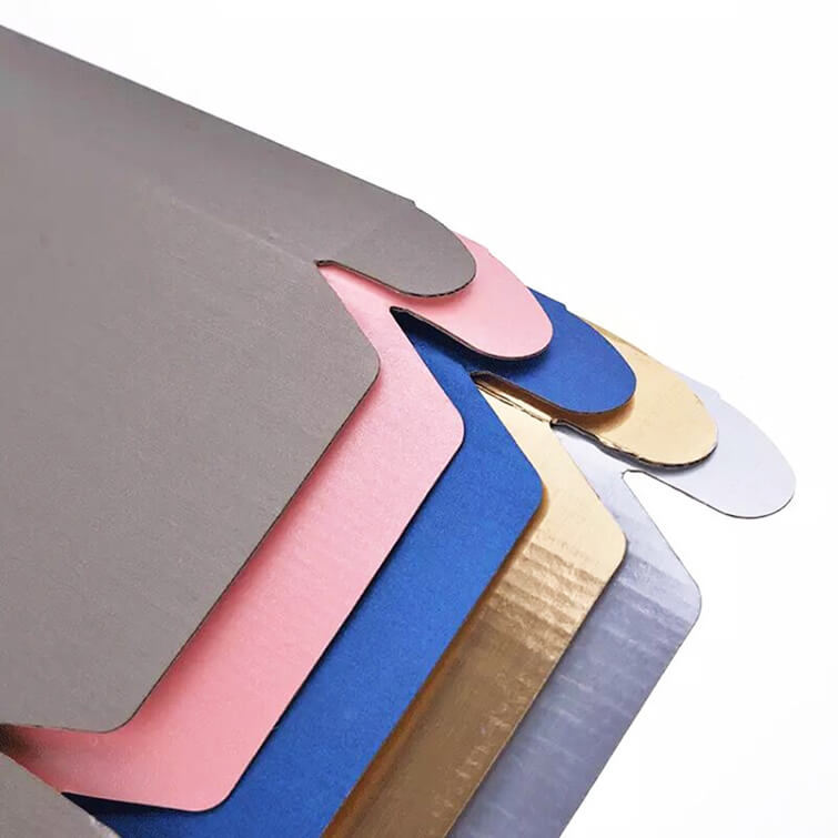 Custom Logo Cardboard Cartons Shipping Mailer Box Blue Cosmetic Mailing Corrugated Packaging Boxes