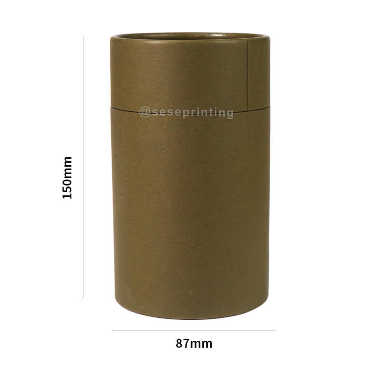 High Quality Custom Paper Tube Packaging Smell Cylinder Packaging Box