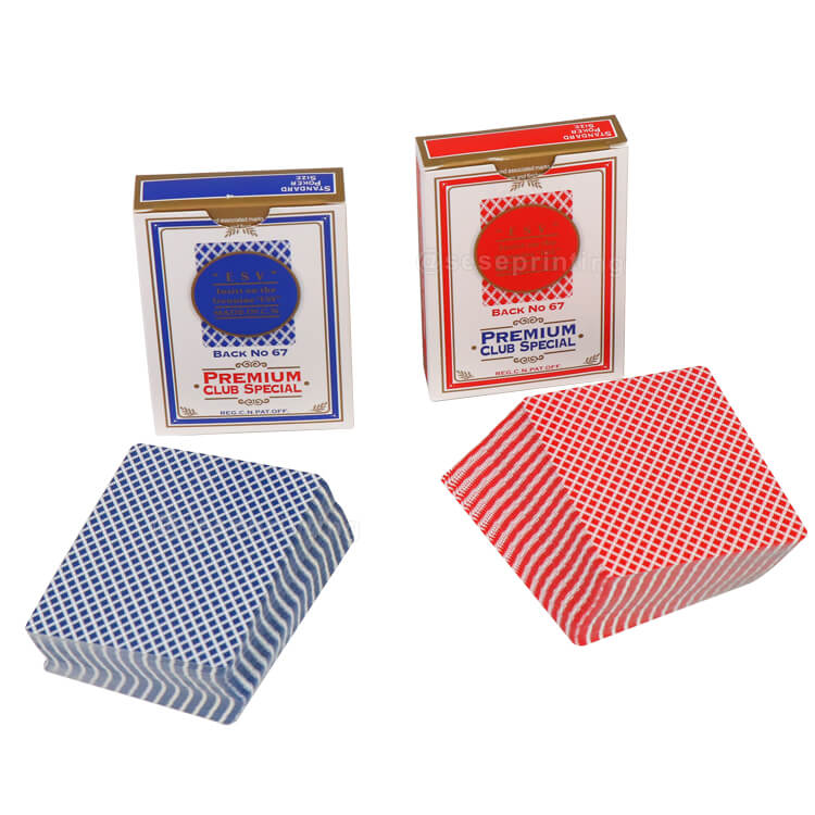 Front and Back Both Sides Custom Printed Playing Cards Printing Advertising Paper Poker Cards