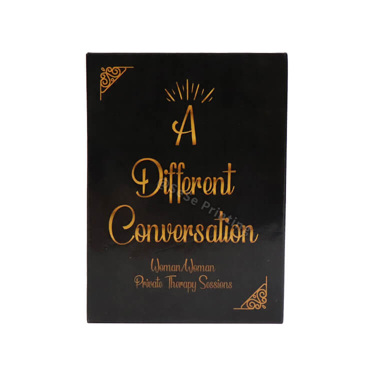 Custom Conversation Cards Question Card Game Printing for Couples Adults Party Cards with Box