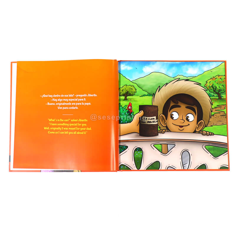 High Quality Colorful Hardcover Kids Story Book Custom Children Book Printing