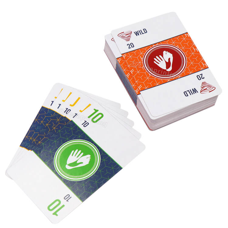 Custom Your Logo Paper Printed Playing Cards Design Front and Back Both Sides Poker Card Deck
