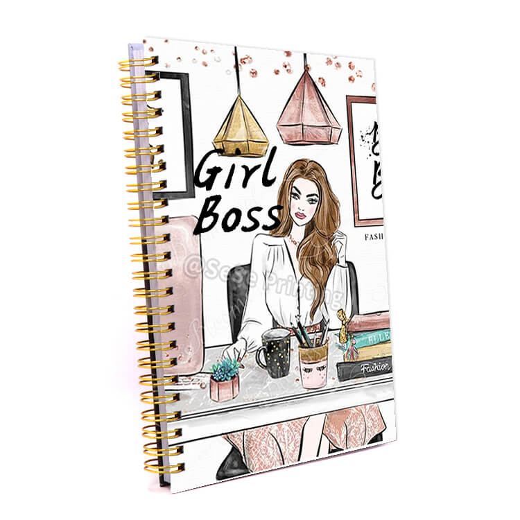 Custom Planner 2023 Girl Boss Journal Planner Manufacturer Printing and Binding