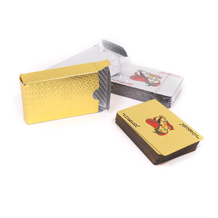 Custom Playing Cards PVC Card Game 100% Plastic Poker Set Design Your Own Card