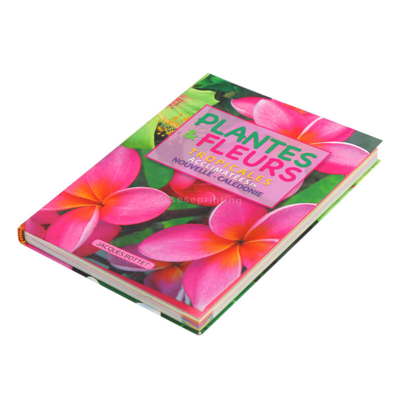 Factory Custom Plantes Textbook High Quality Brochure Printing Softcover Book Printing