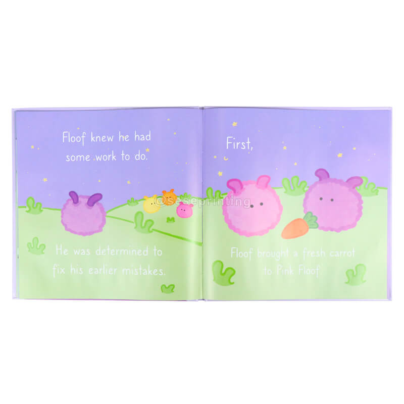 Custom Publishing Coloring Hardcover Printing Children Book Services Kids Baby Story Books Printing