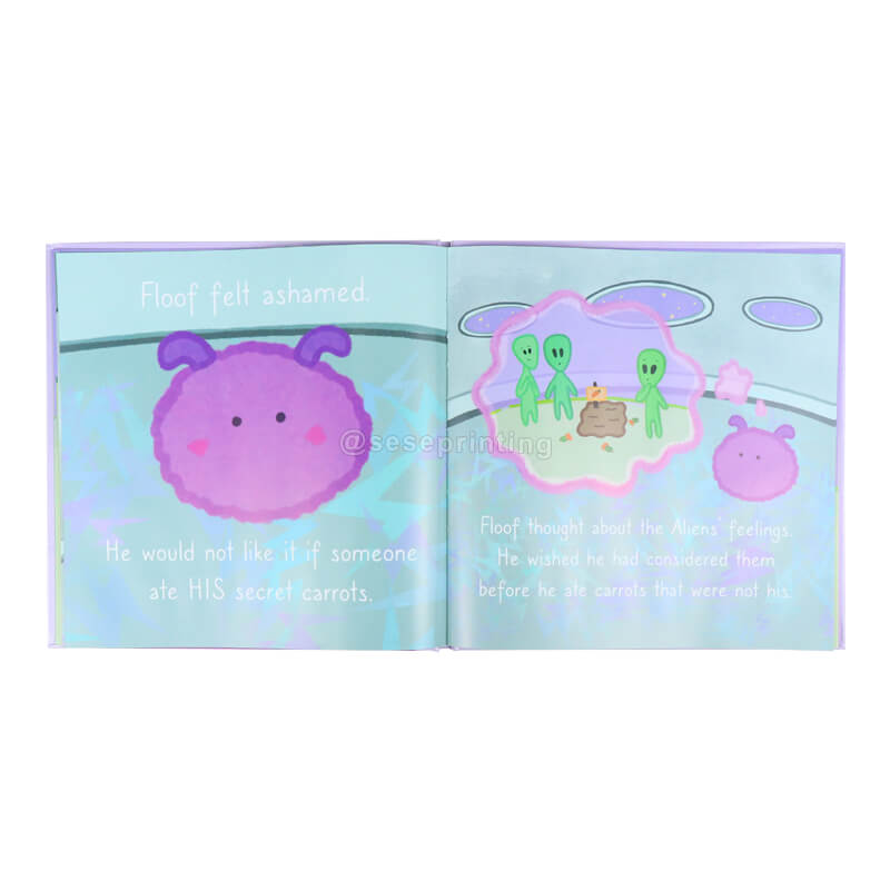 Custom Publishing Coloring Hardcover Printing Children Book Services Kids Baby Story Books Printing