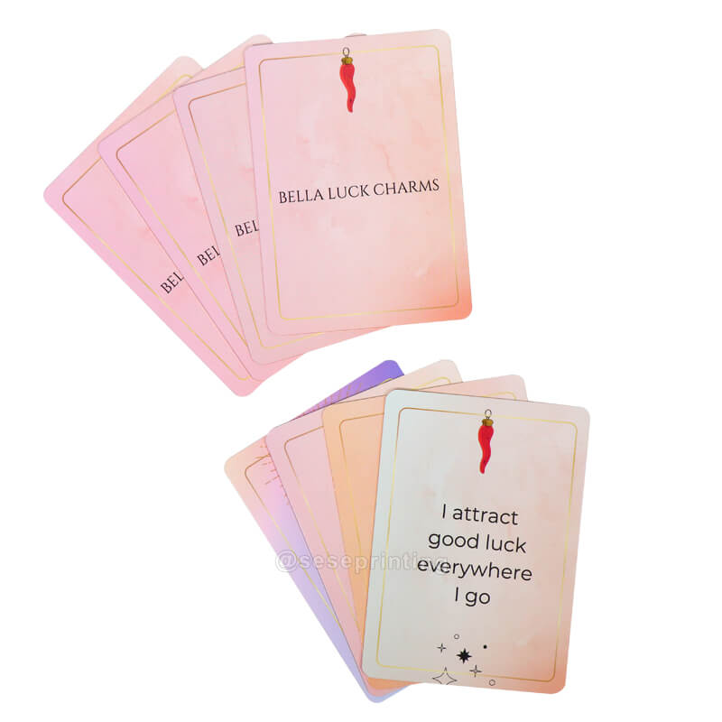 Design Your Card Custom Printing Positive Card Mental Health Self Love Affirmation Cards Deck
