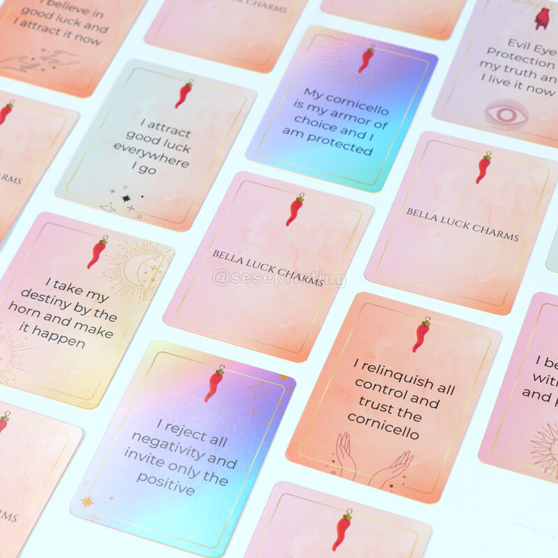 Design Your Card Custom Printing Positive Card Mental Health Self Love Affirmation Cards Deck