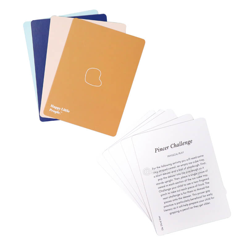 Custom Education Flash Card Paper Playing Cards Printing Double Sided Design Card Game