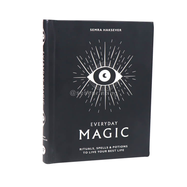 Customized High Quality Everyday Magic Book Hardcover Books Printing with Sprayed Edges