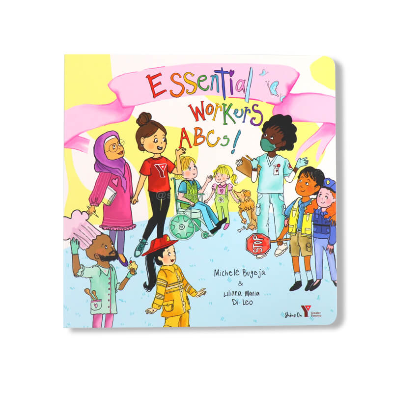 Customized Design Children's Cardboard Book Activity ABC Board Books for Kids