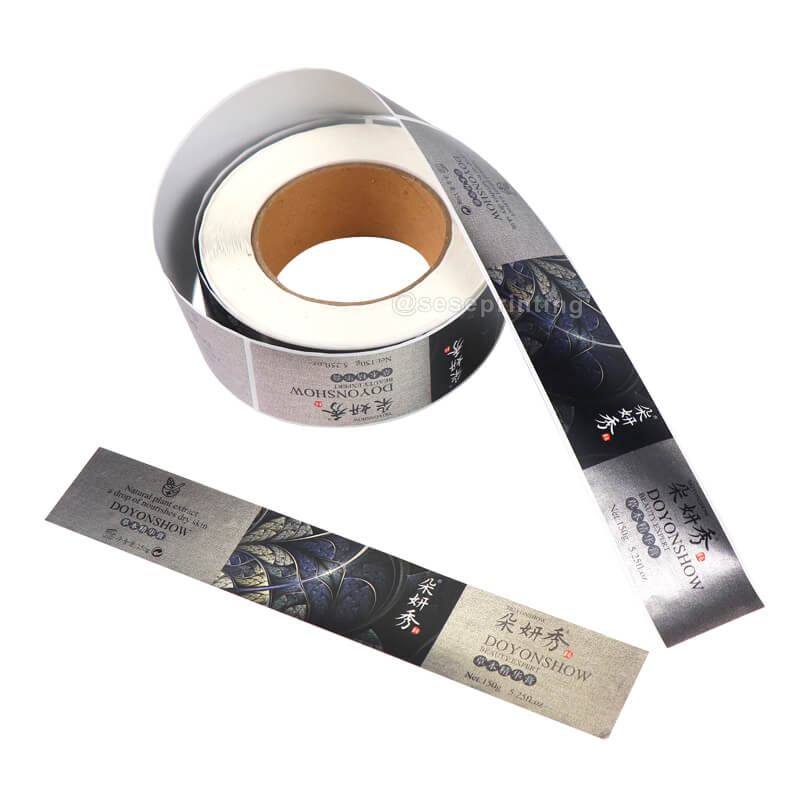 Professional Custom Labels Printing Adhesive Roll Label Stickers for Packaging Label