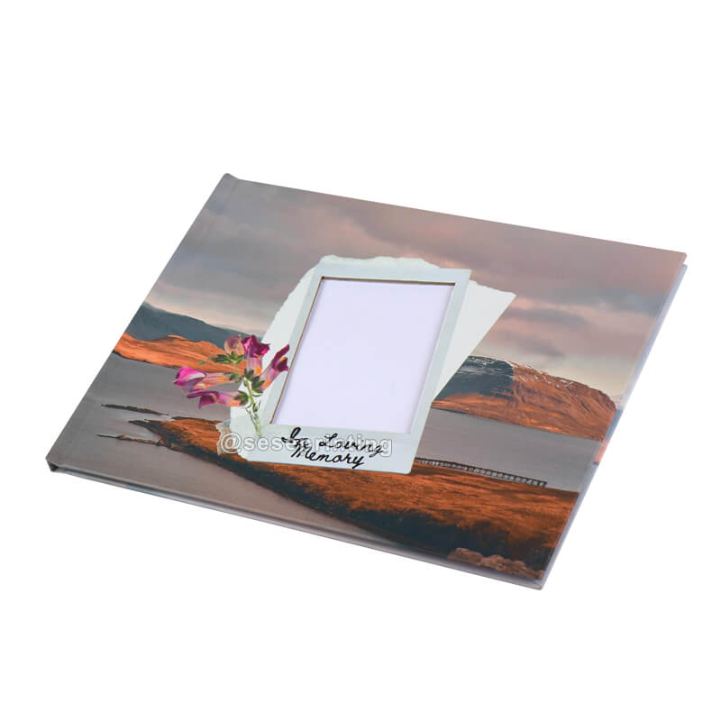 Personalized Design Hardcover Wedding Gifts Guest Book Custom Wedding Signature Guestbook