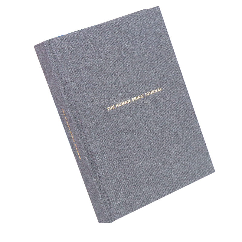 Custom Journal Printing Fabric Linen Undated Journal Agenda A5 Hardcover Notebook Diary