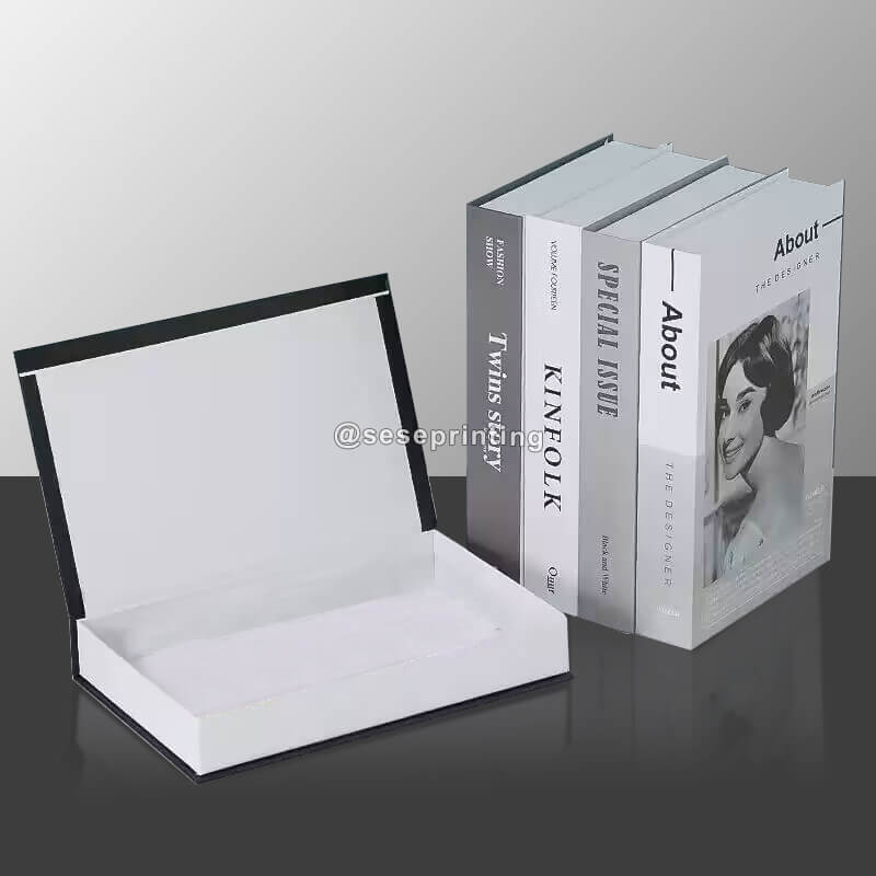 Fashion Magazine Fake Books for Decoration Storage Box Luxury Decorative Home Decoration Simulation Books