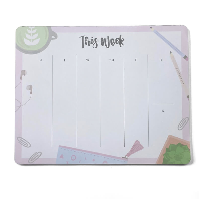 Custom Printed Die Cut Memo Notes Pad Tear-off Notepad To Do List Notebook Printing