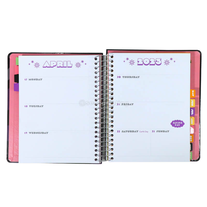 Custom Spiral Notebook Financial Planner Organizer Budget Tracker Journal Budget Book