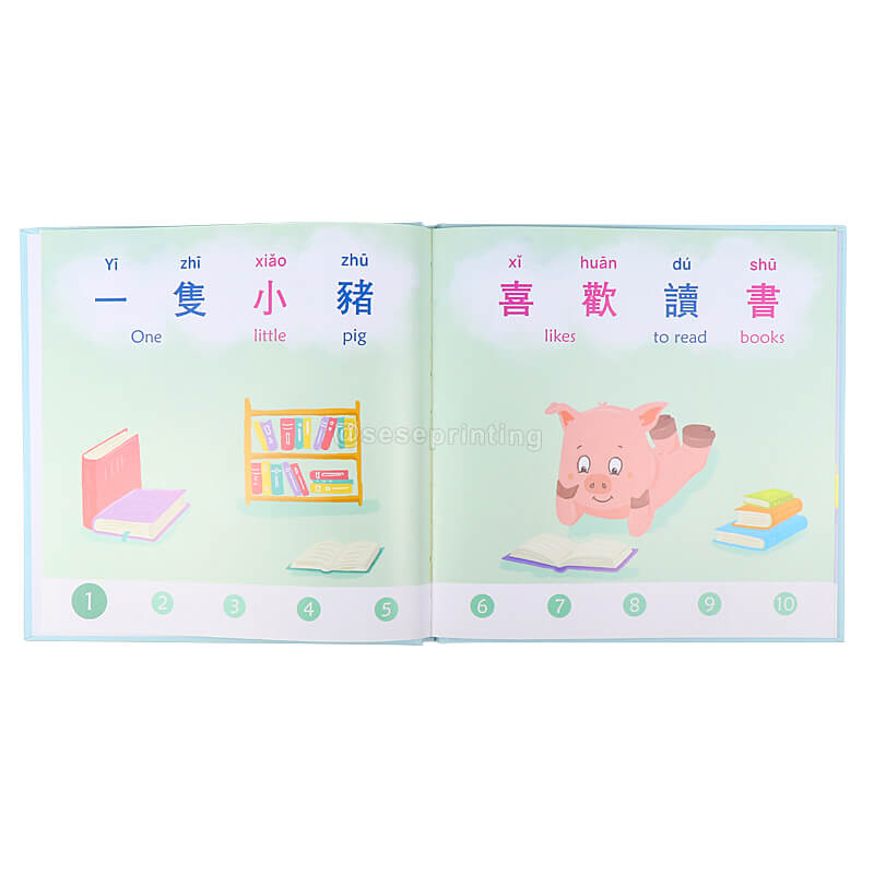 Professional Printing Learning Illustration Education Kids Children Book