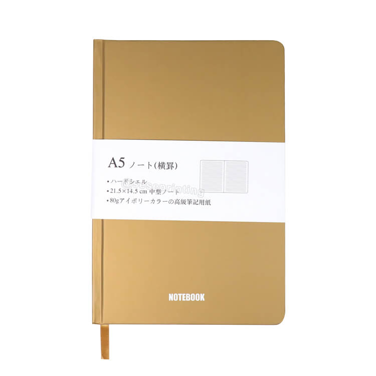 Personalized Leather Notebook Custom Diary Journal with Elastic Band