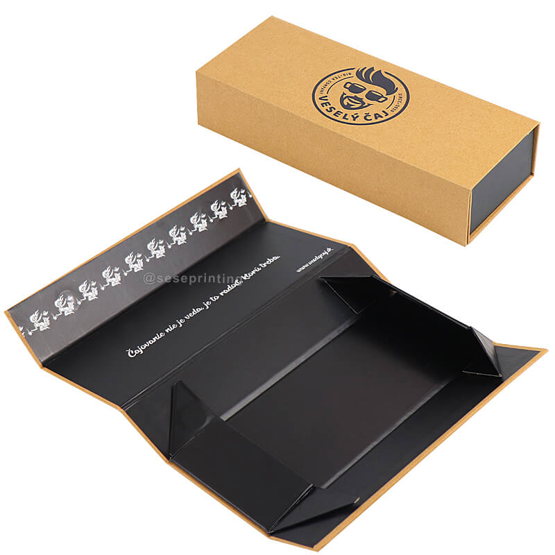 Custom Paper Box Folding Magnetic Gift Box Tea Packaging Box