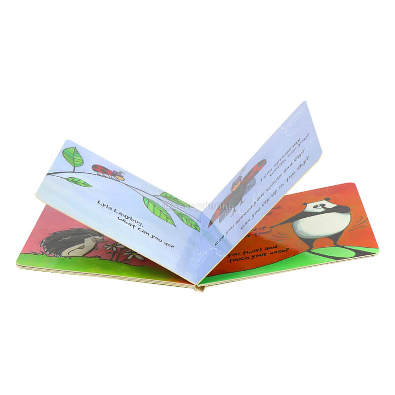 Manufacture Cardboard Book Printing Children Kids Early Learning Books
