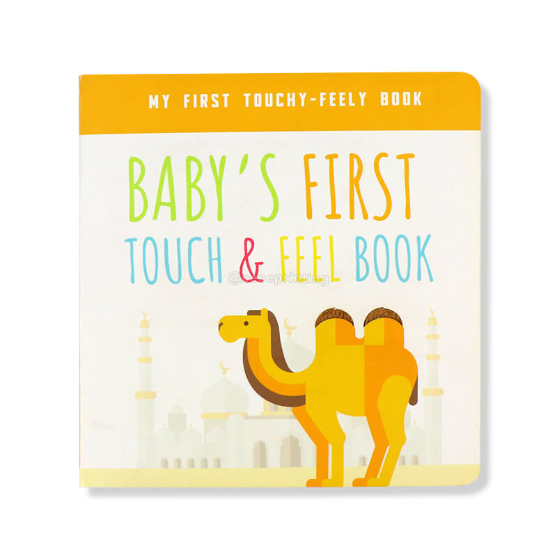 Printing Kids Baby Touch and Feel Cardboard Book Children Story Board Book