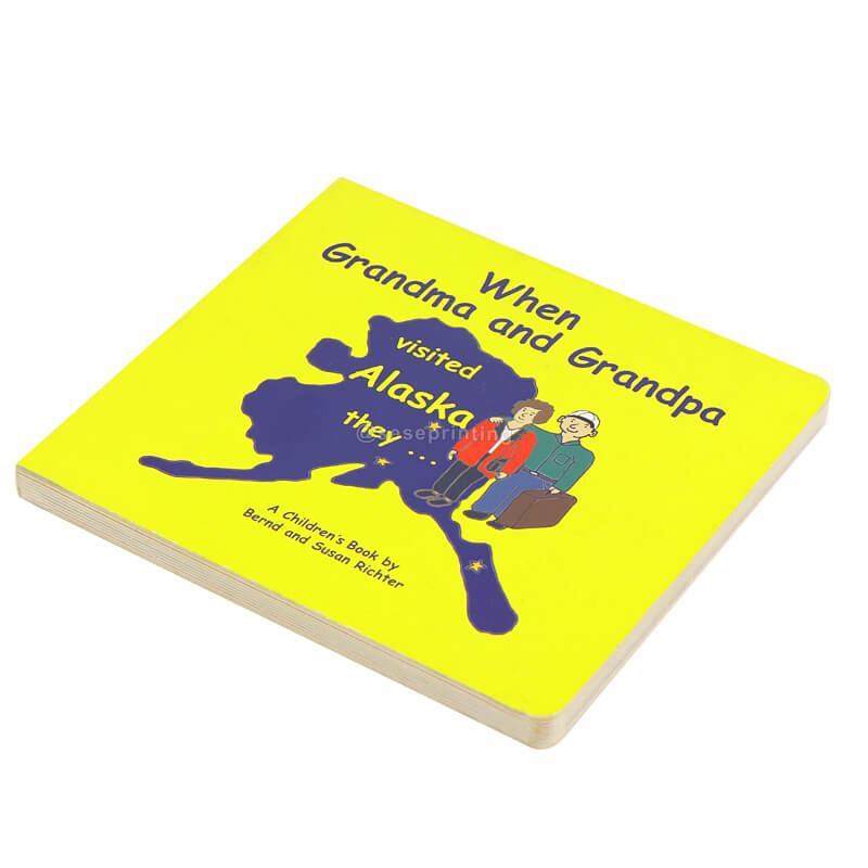 Publishing Custom Early Learning Story Book Kids Children Board Book