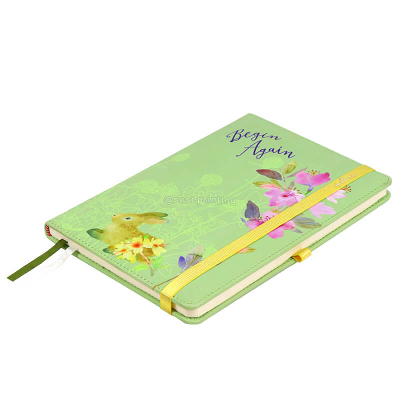 Business Notebook A5 Pu Leather Journal Notebook with Pen Holder