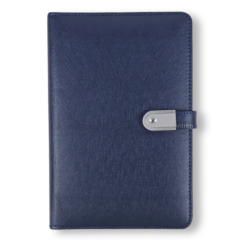 Smart Wireless Charging Planner Organizer Binder Leather Notebook Diary