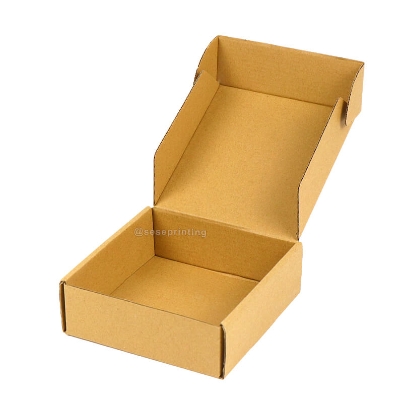 Corrugated Packaging Boxes Folding Kraft Paper Mailer Shipping Boxes