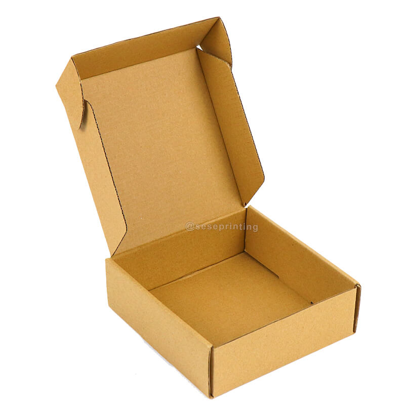 Corrugated Packaging Boxes Folding Kraft Paper Mailer Shipping Boxes