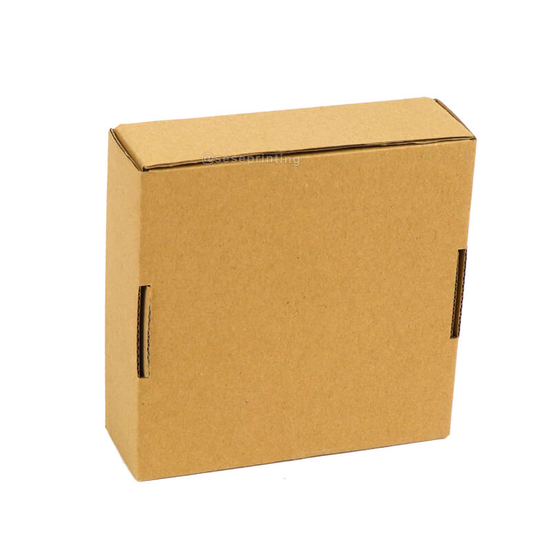 Corrugated Packaging Boxes Folding Kraft Paper Mailer Shipping Boxes