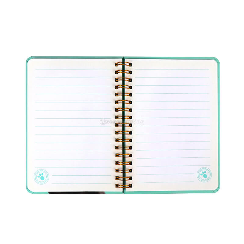 Personalized Diary Journal Custom Printed Spiral Notebook